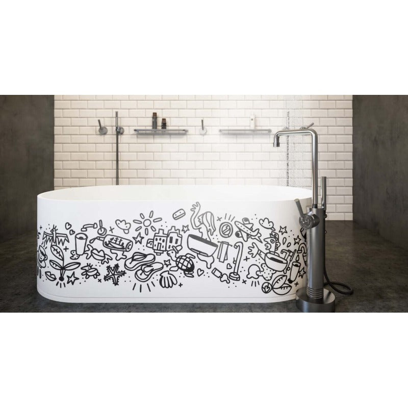 Large rain shower head of the JEE-O fatline shower 01 with 127 jets - luxurious shower experience