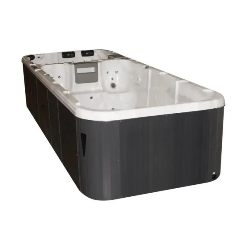 Passion Spas Aquatic 3 Deep Swim Spa – luxuriöser Swim Spa für 8 Personen mit 81 Jets und LED-Beleuchtung